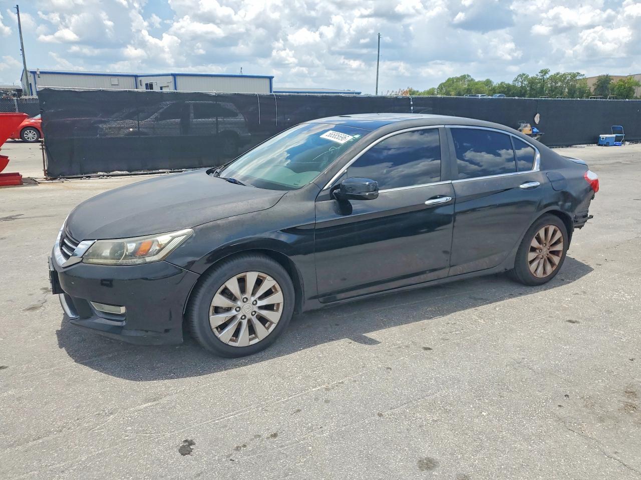2013 Honda Accord Exl Black vin: 1HGCR2F86DA008603
