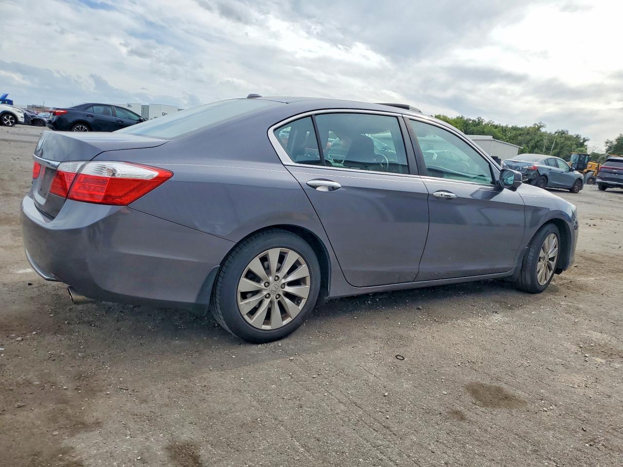 2013 Honda Accord Exl Gray vin: 1HGCR2F86DA021805