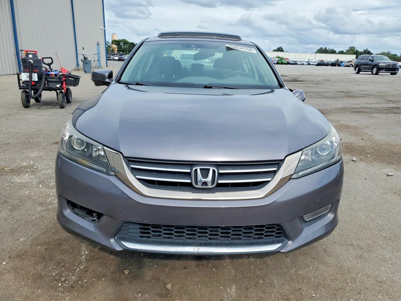 2013 Honda Accord Exl Gray vin: 1HGCR2F86DA021805
