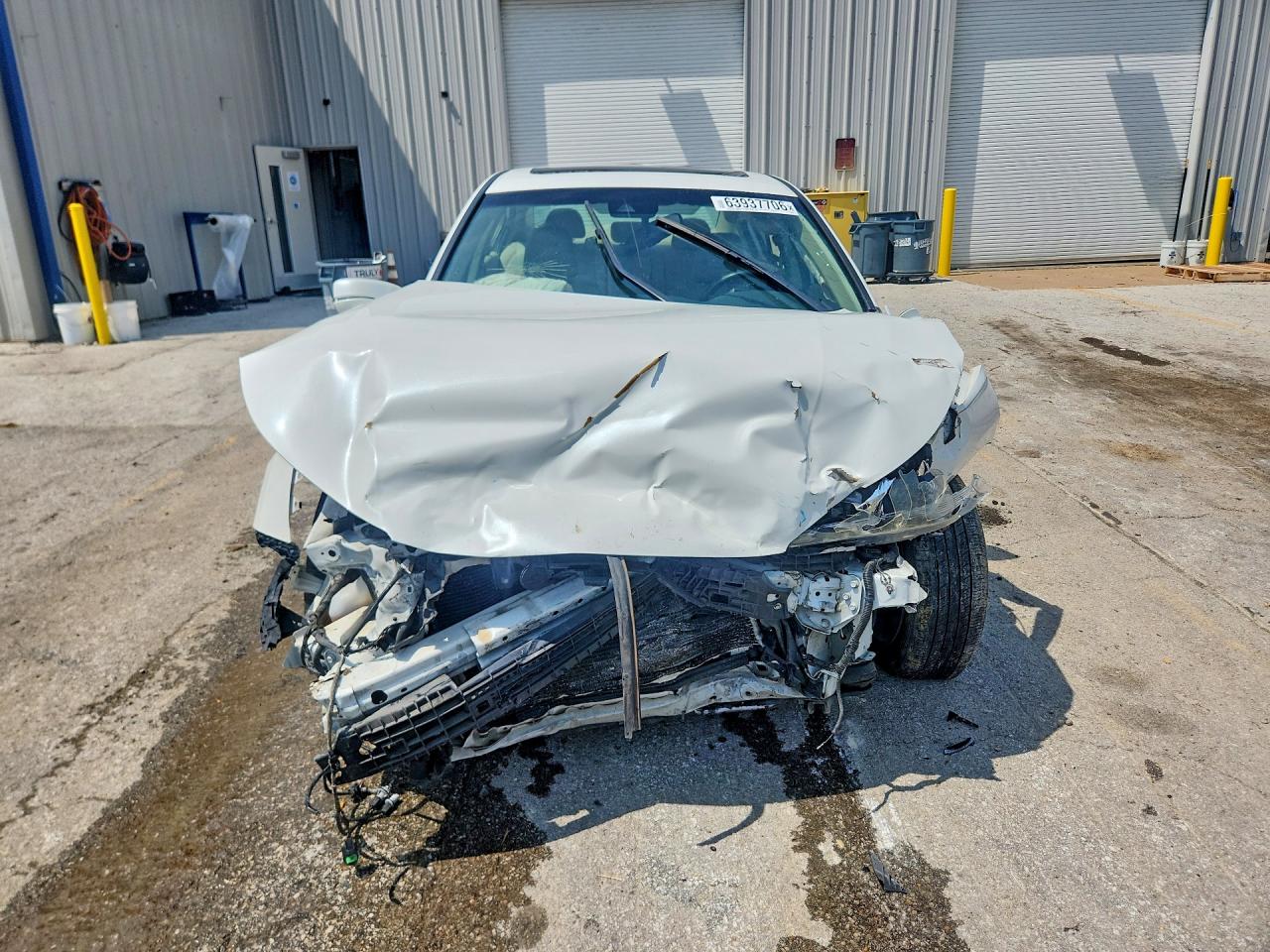 2013 Honda Accord Exl White vin: 1HGCR2F86DA039026