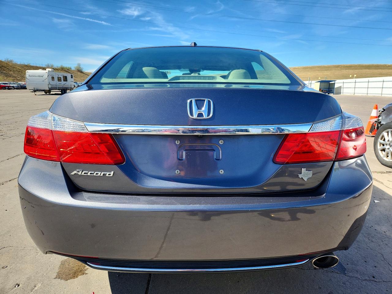 2013 Honda Accord Exl Серый vin: 1HGCR2F86DA063276