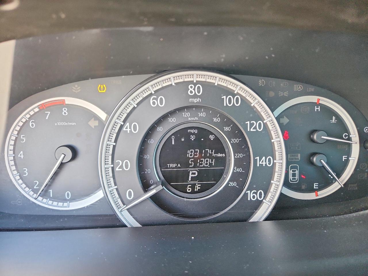 2013 Honda Accord Exl Серый vin: 1HGCR2F86DA063276