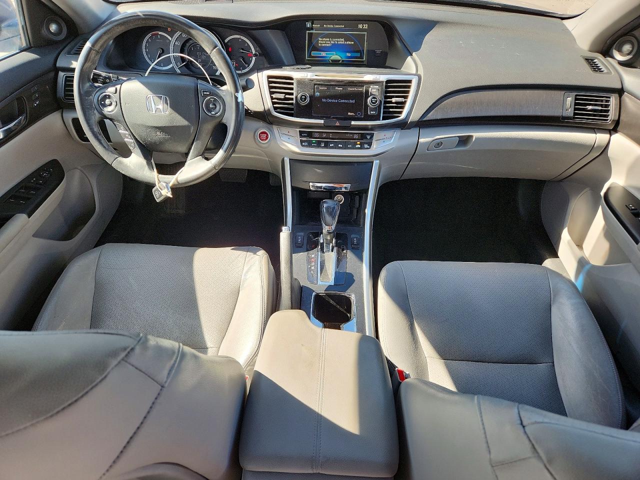 2013 Honda Accord Exl Серый vin: 1HGCR2F86DA063276