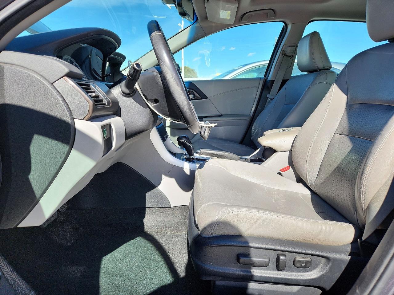 2013 Honda Accord Exl Серый vin: 1HGCR2F86DA063276