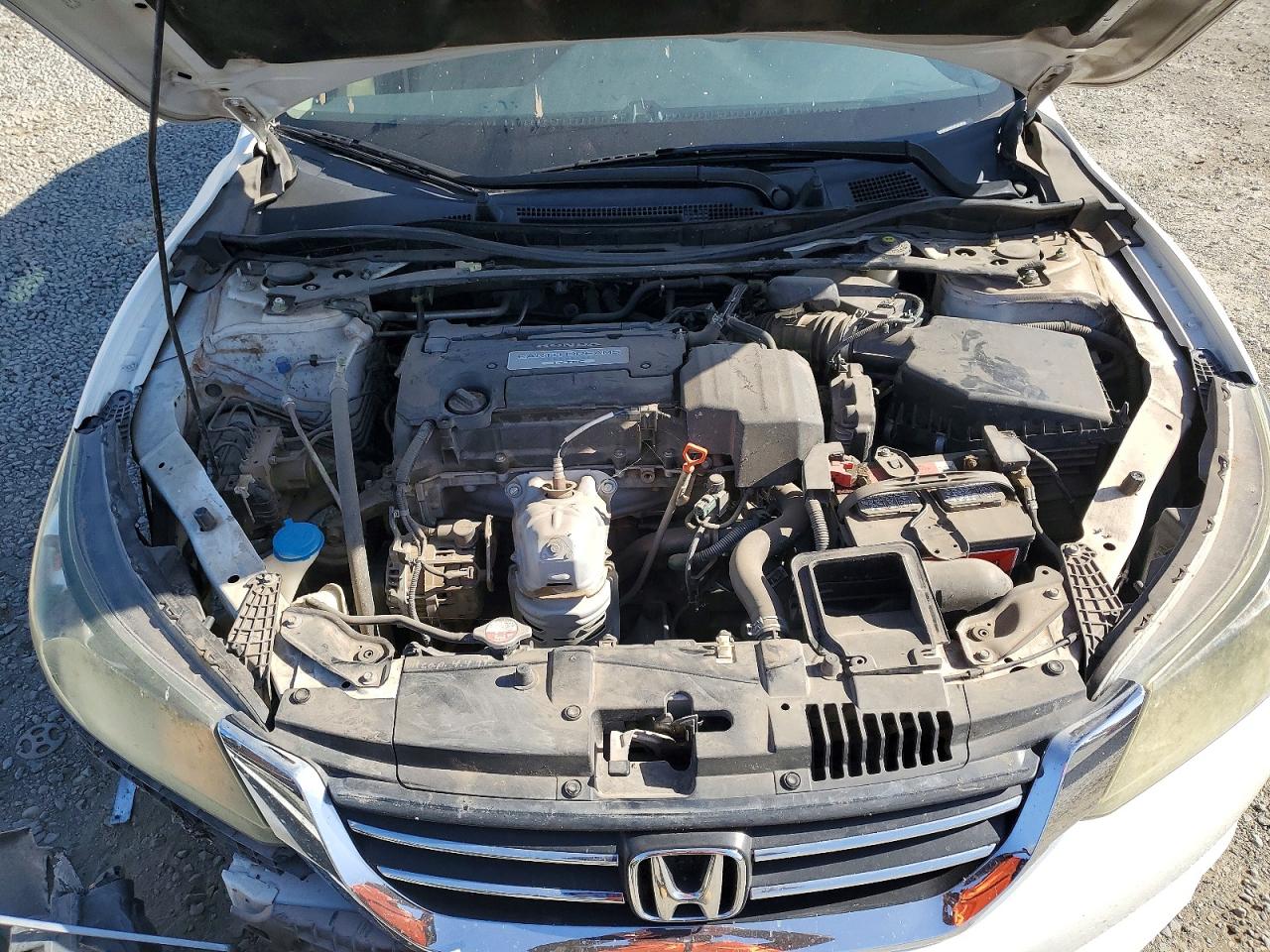 2013 Honda Accord Exl White vin: 1HGCR2F86DA075802