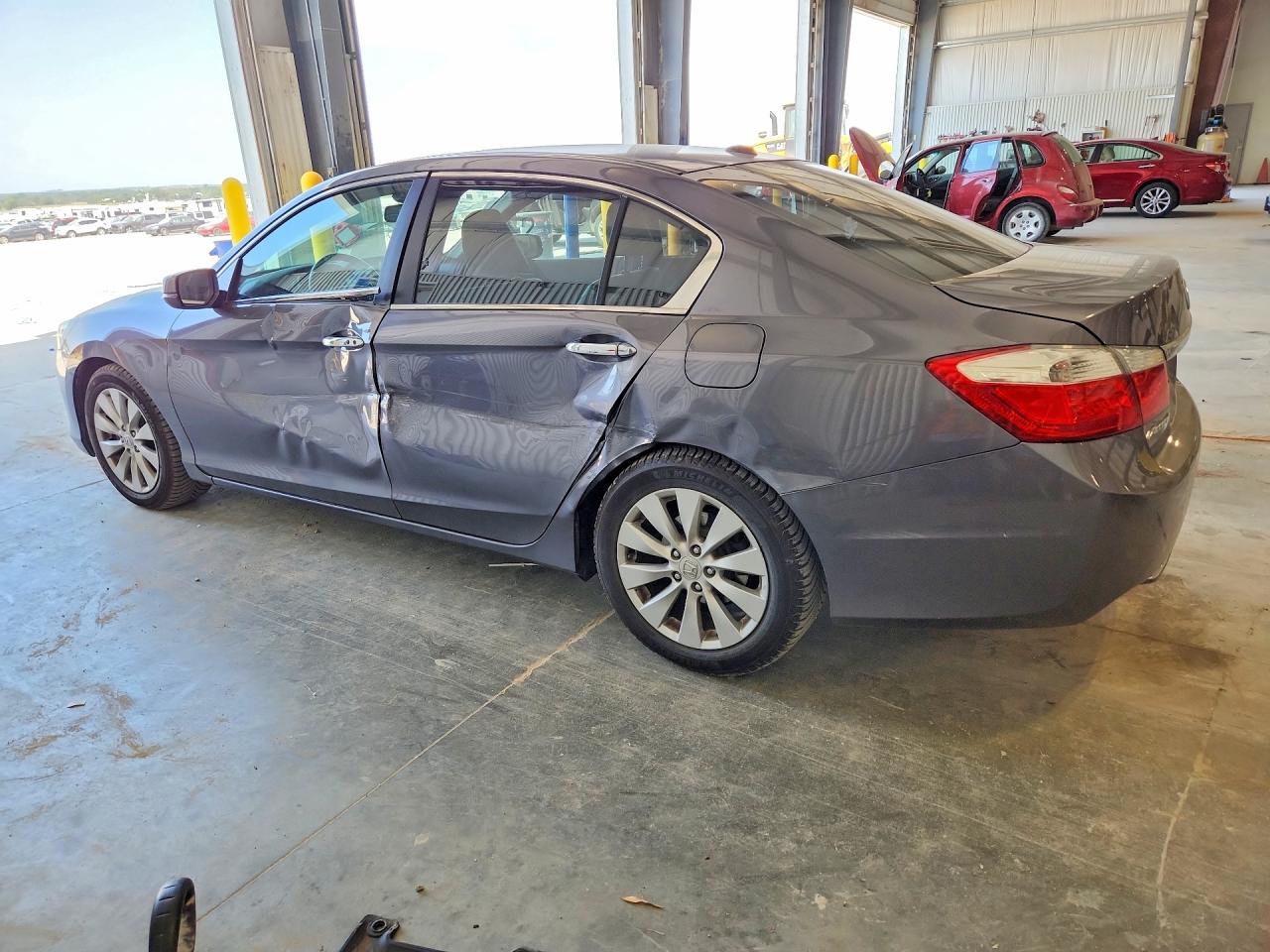 2013 Honda Accord Exl Серый vin: 1HGCR2F86DA079882