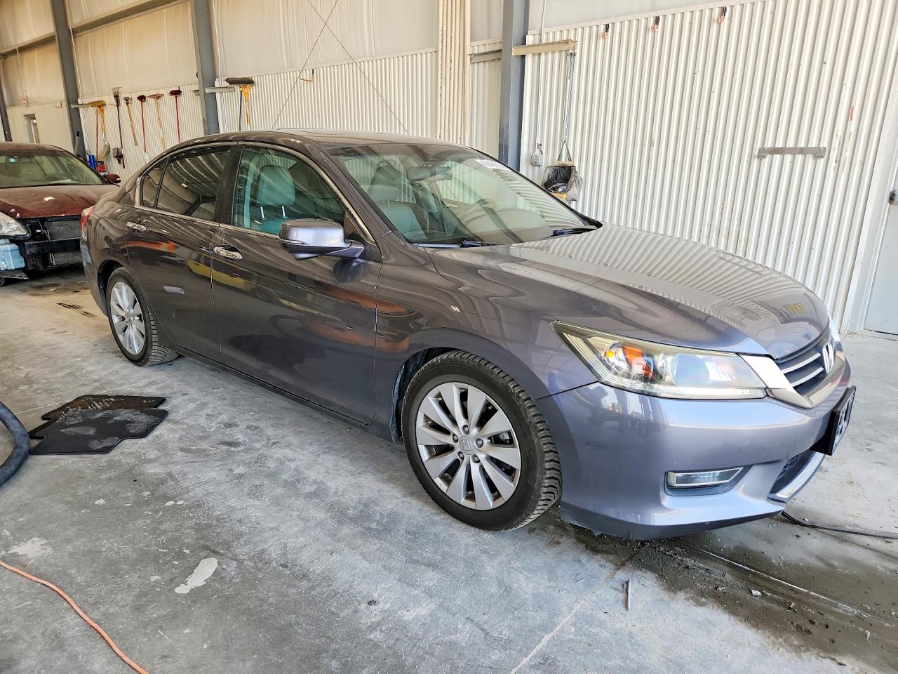 2013 Honda Accord Exl Серый vin: 1HGCR2F86DA079882
