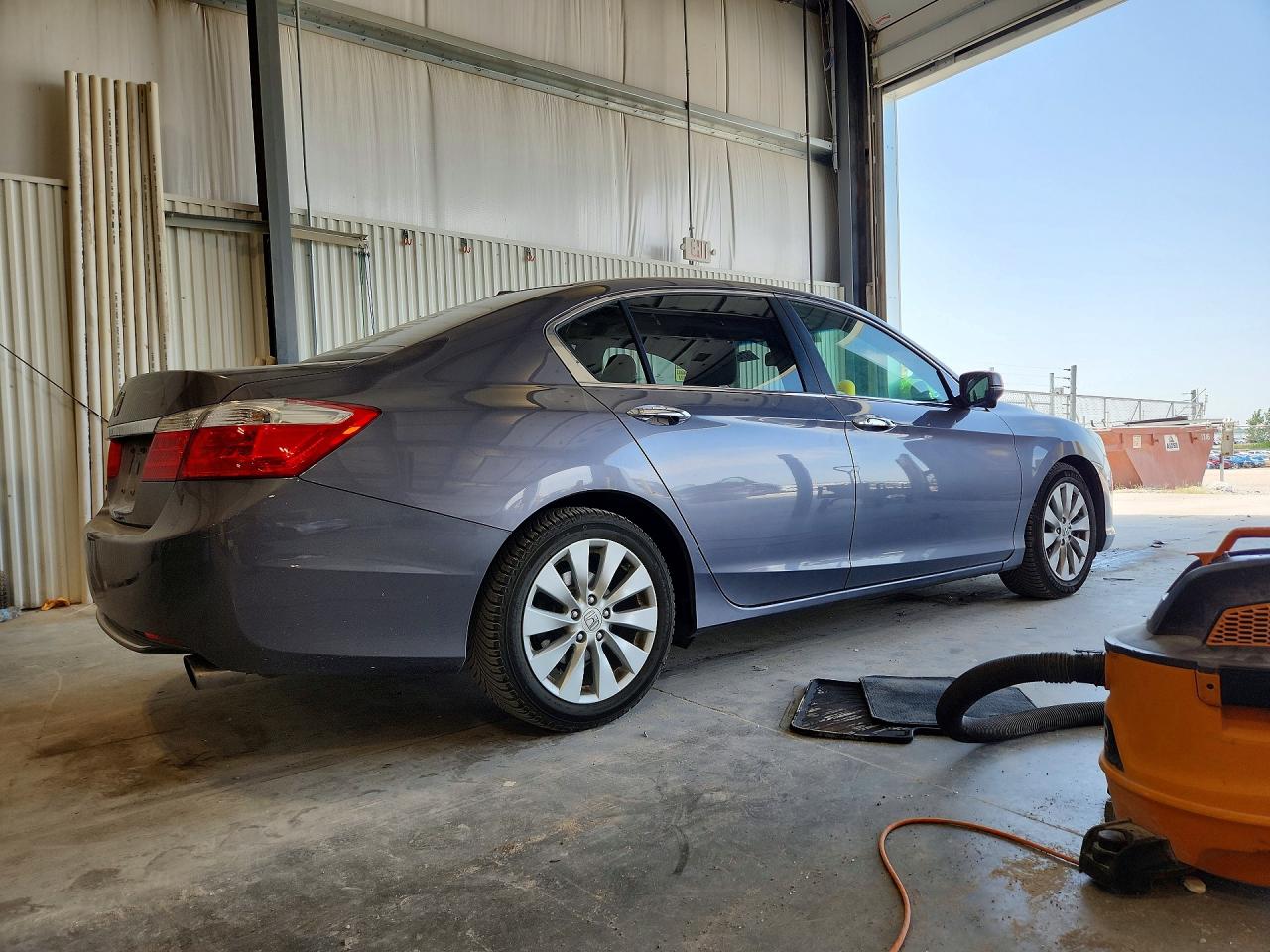 2013 Honda Accord Exl Серый vin: 1HGCR2F86DA079882