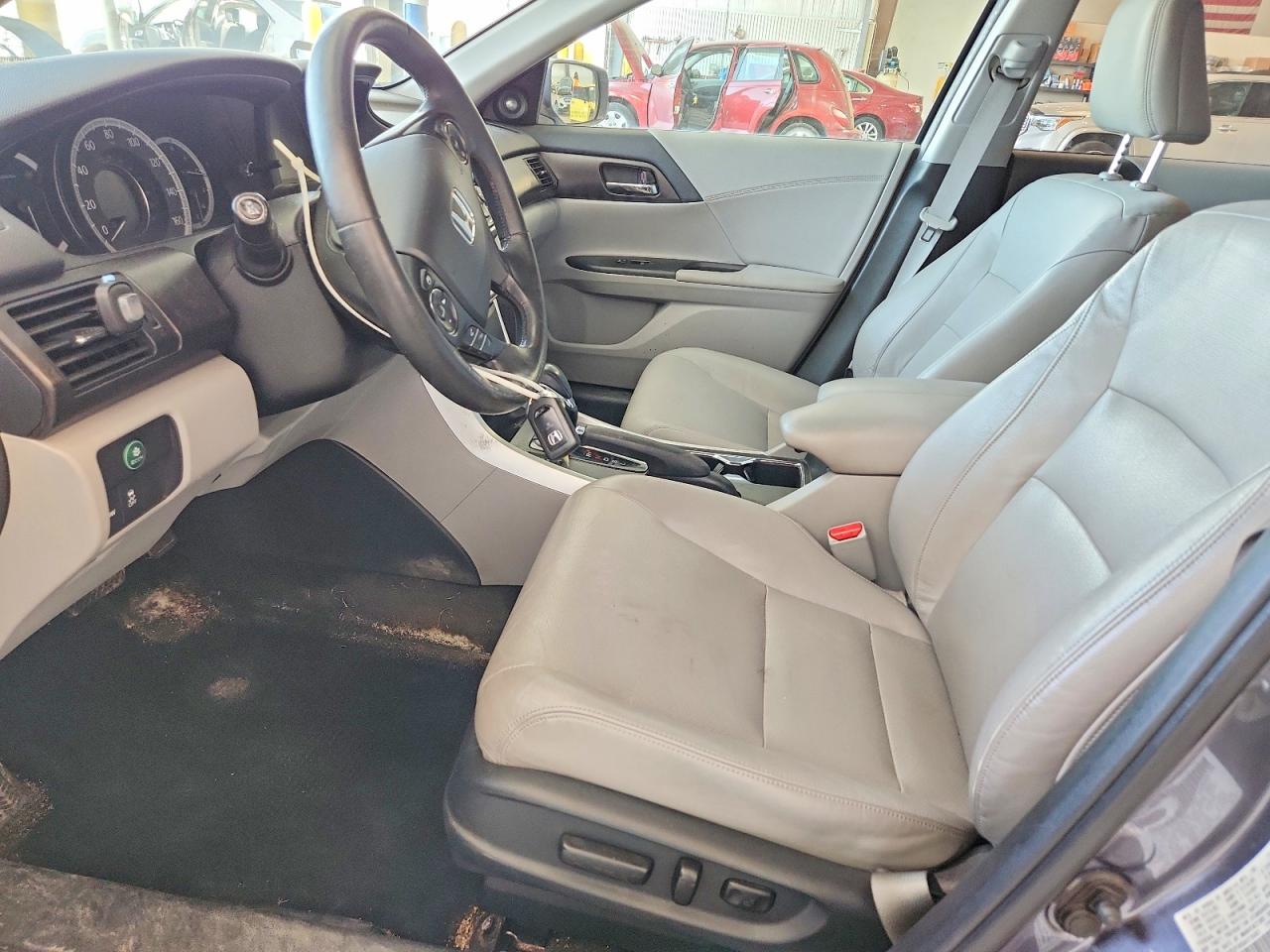 2013 Honda Accord Exl Серый vin: 1HGCR2F86DA079882