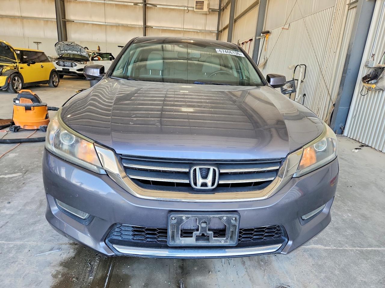 2013 Honda Accord Exl Серый vin: 1HGCR2F86DA079882