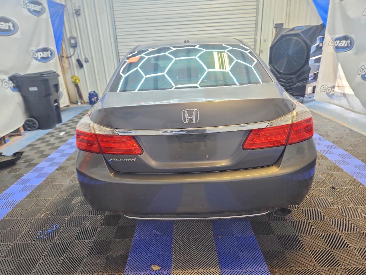 2013 Honda Accord Exl Серый vin: 1HGCR2F86DA082913