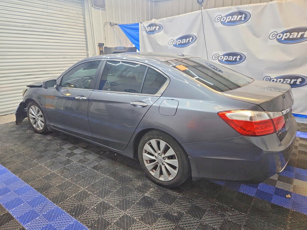 2013 Honda Accord Exl Серый vin: 1HGCR2F86DA082913