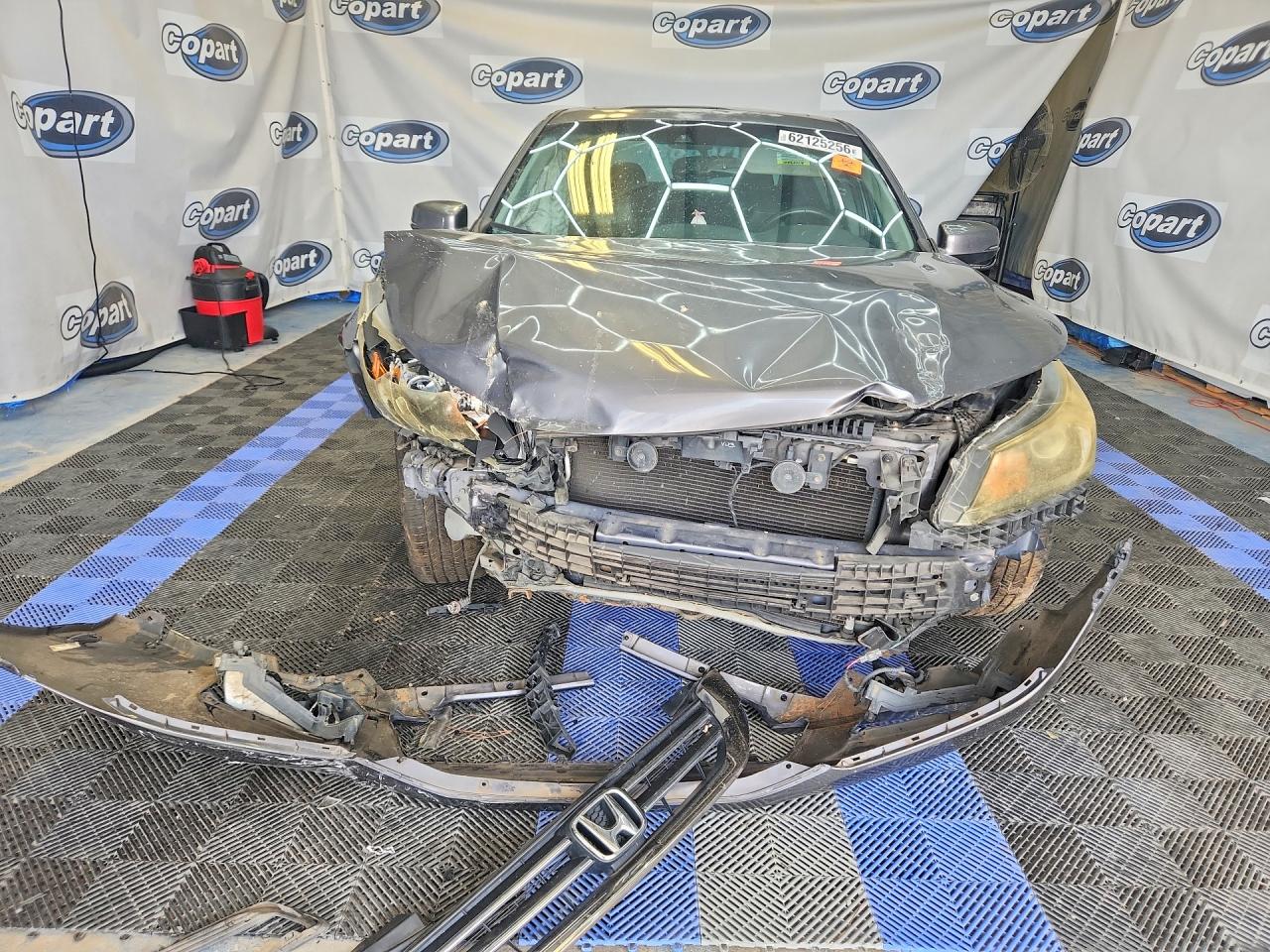 2013 Honda Accord Exl Серый vin: 1HGCR2F86DA082913