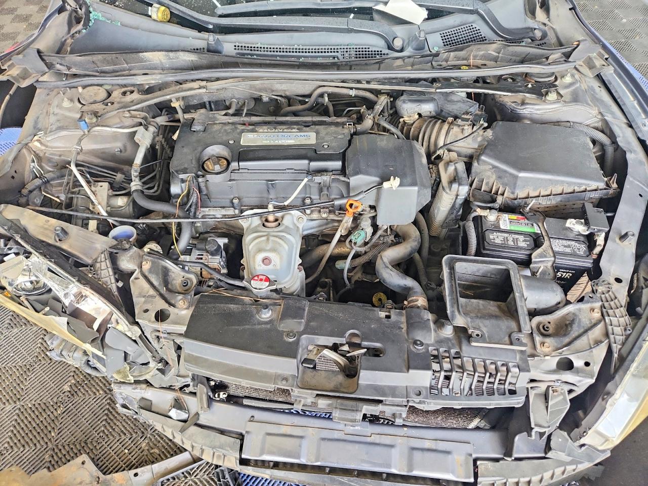 2013 Honda Accord Exl Серый vin: 1HGCR2F86DA082913