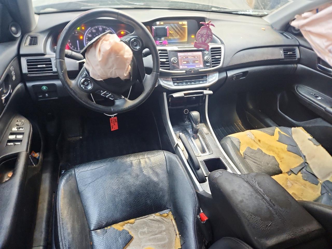 2013 Honda Accord Exl Серый vin: 1HGCR2F86DA082913
