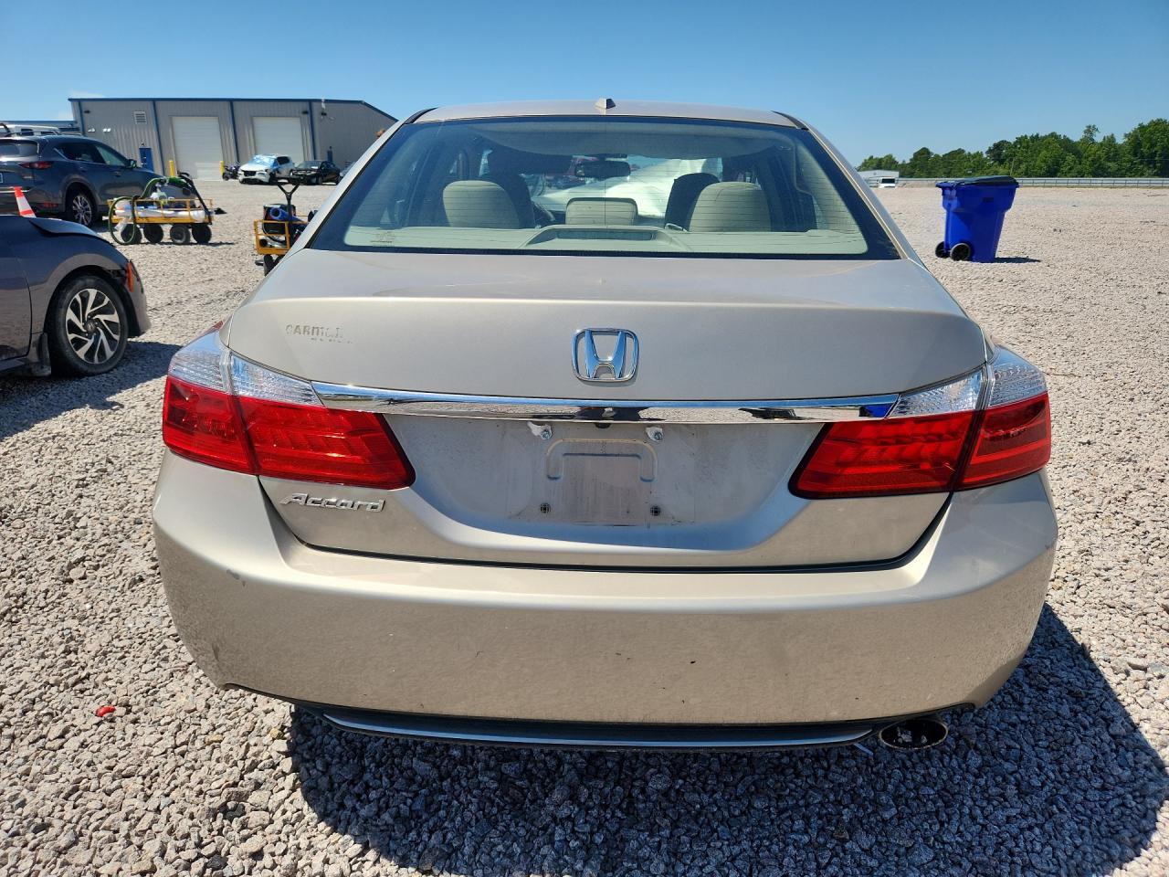 2013 Honda Accord Exl Cream vin: 1HGCR2F86DA123766