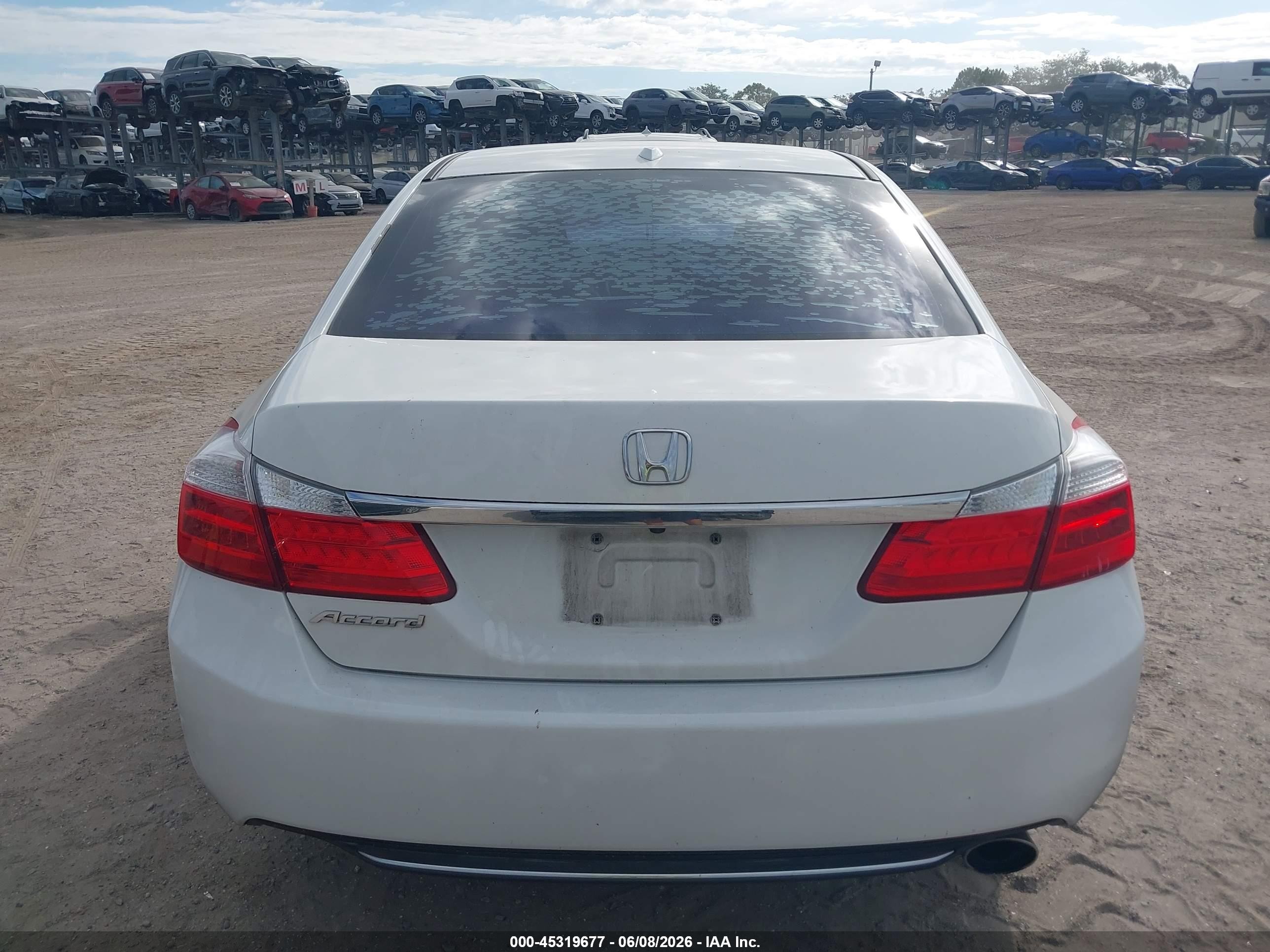 2013 Honda Accord Ex-l White vin: 1HGCR2F86DA125789