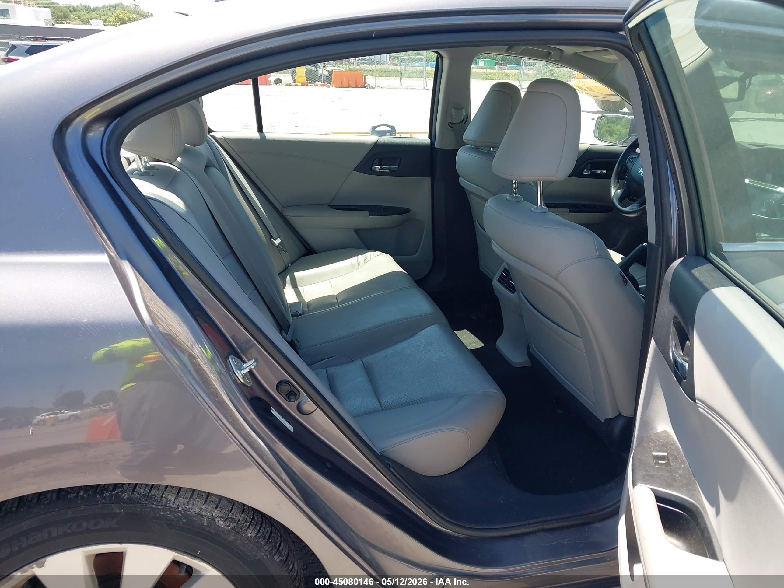 2013 Honda Accord Ex-l Gray vin: 1HGCR2F86DA134038