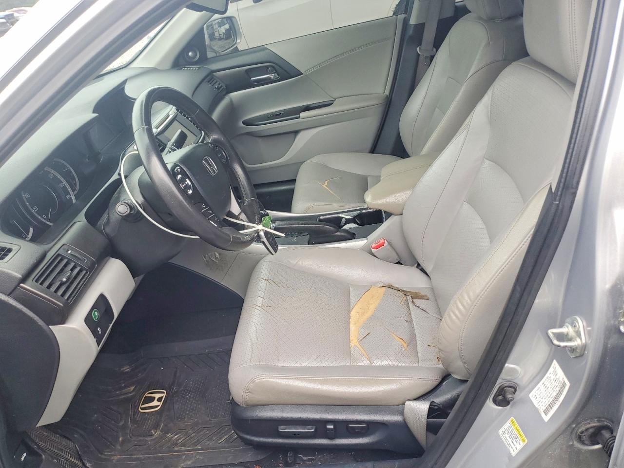 2013 Honda Accord Exl Silver vin: 1HGCR2F86DA136842
