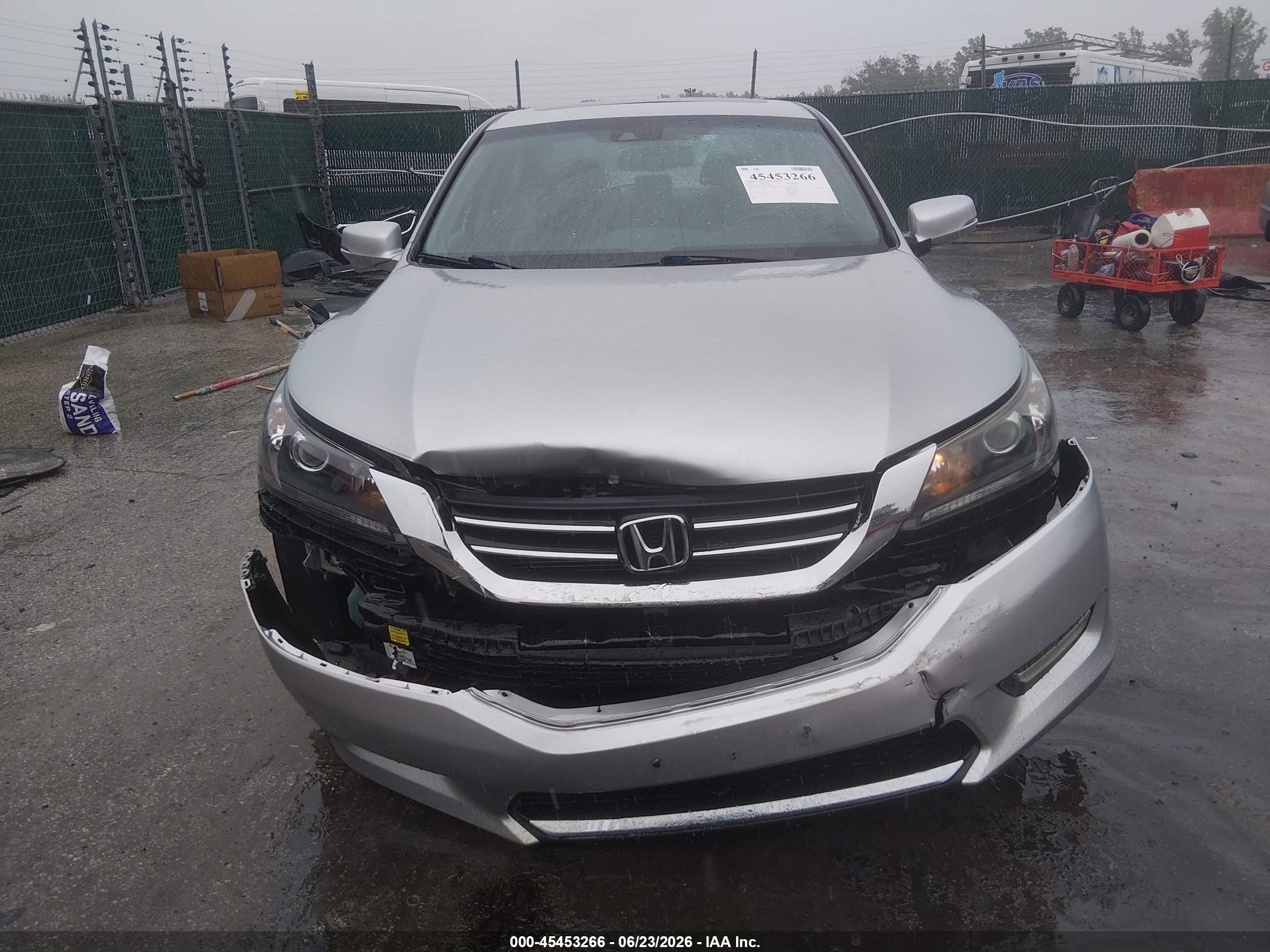 2013 Honda Accord Ex-l Серебряный vin: 1HGCR2F86DA169002