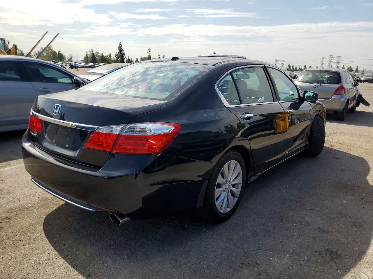 2013 Honda Accord Exl Черный vin: 1HGCR2F86DA171459