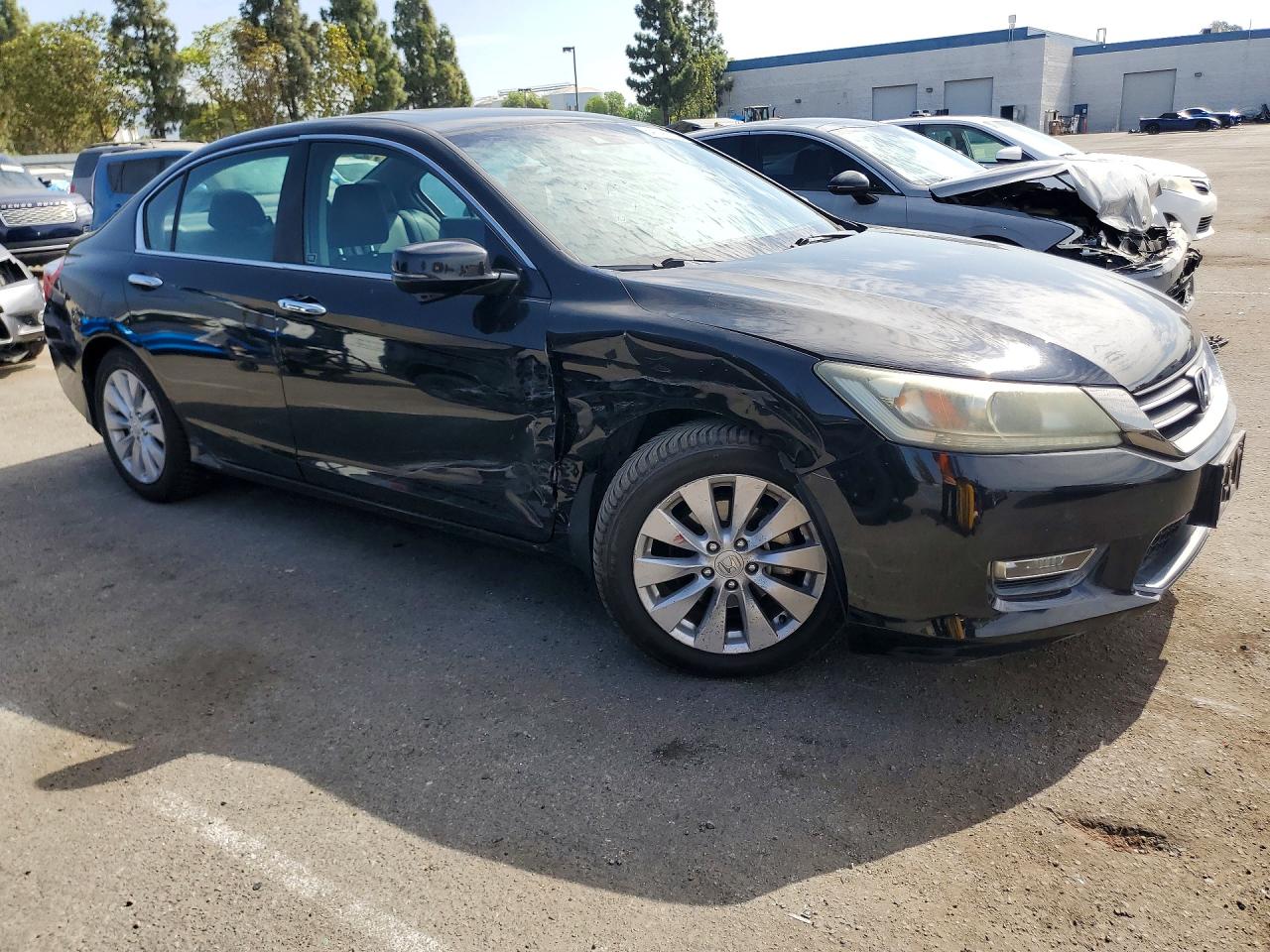 2013 Honda Accord Exl Черный vin: 1HGCR2F86DA171459