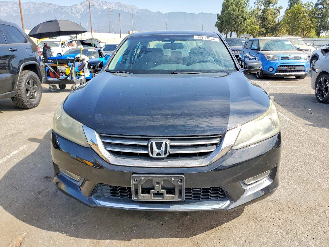 2013 Honda Accord Exl Черный vin: 1HGCR2F86DA171459