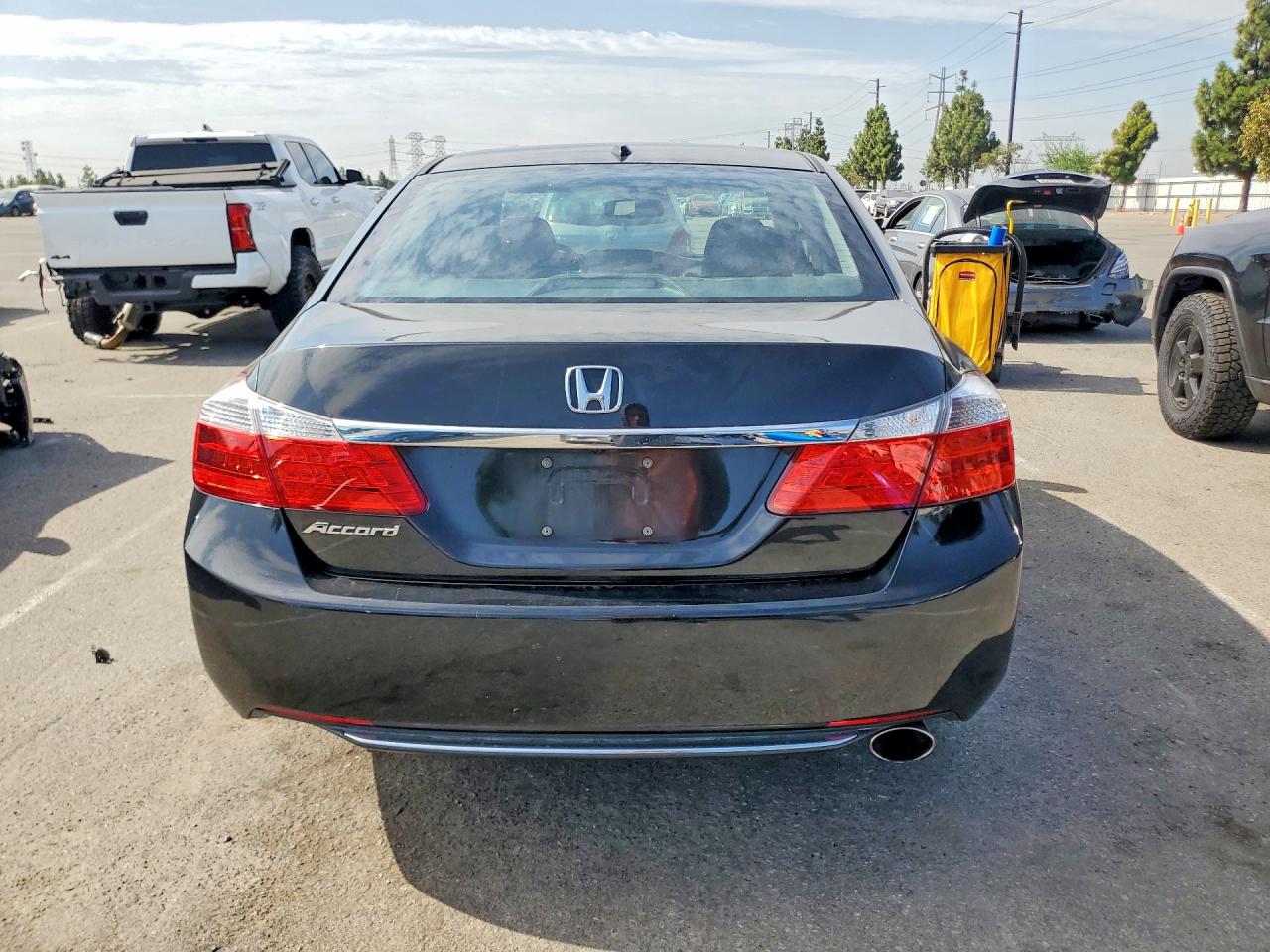 2013 Honda Accord Exl Черный vin: 1HGCR2F86DA171459