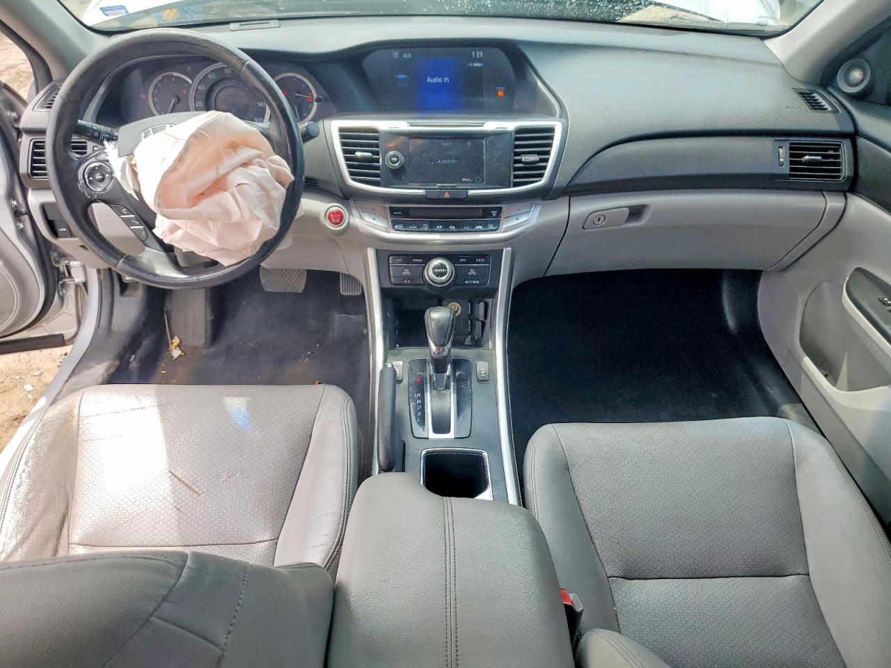 2013 Honda Accord Exl Silver vin: 1HGCR2F86DA183532