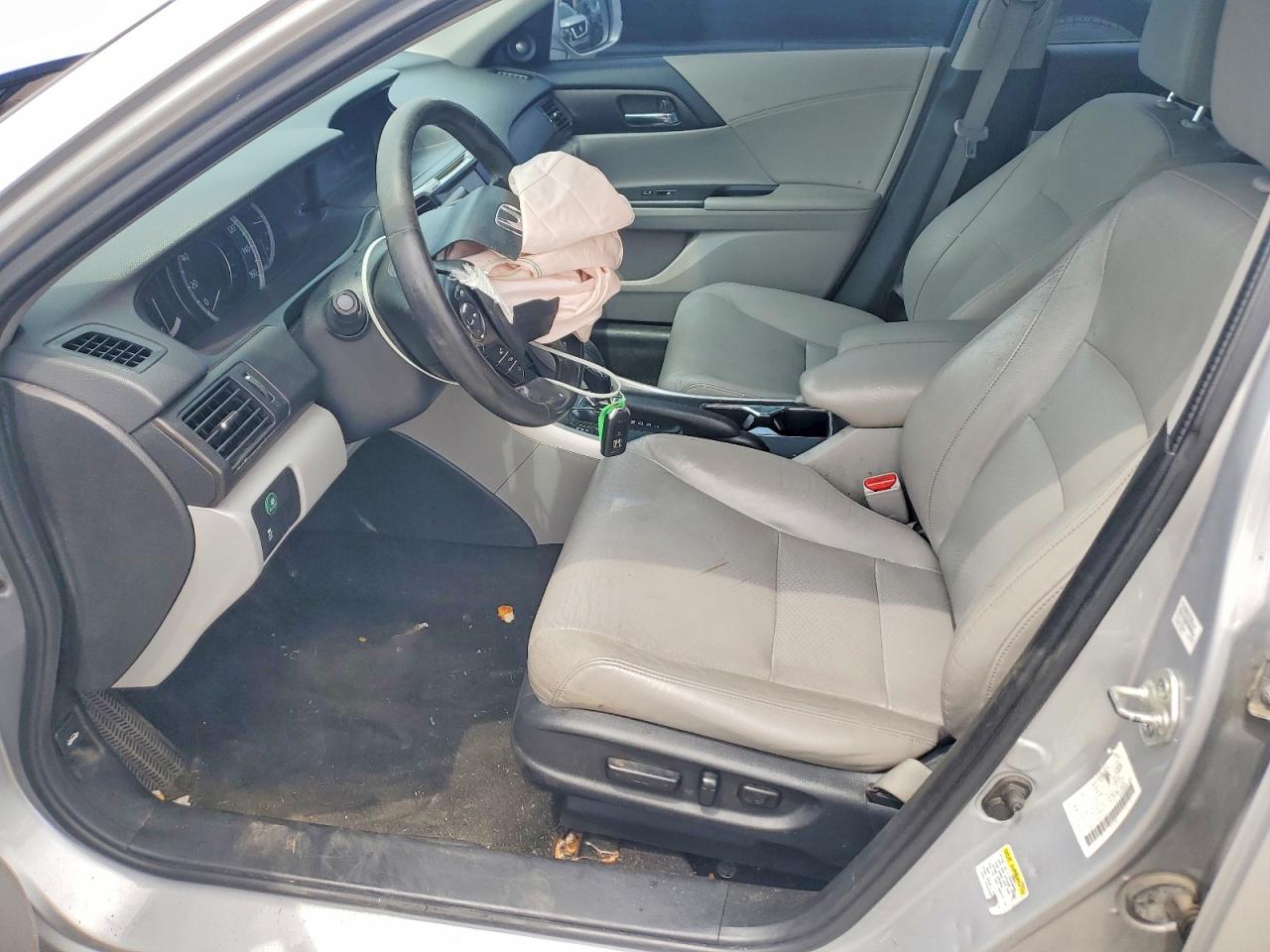 2013 Honda Accord Exl Silver vin: 1HGCR2F86DA183532
