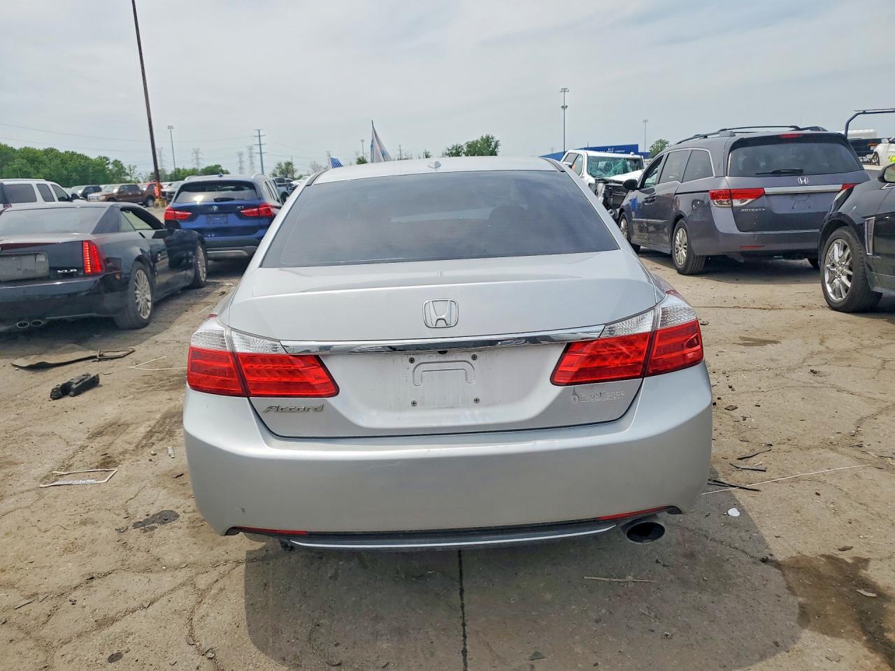 2013 Honda Accord Exl Silver vin: 1HGCR2F86DA183532