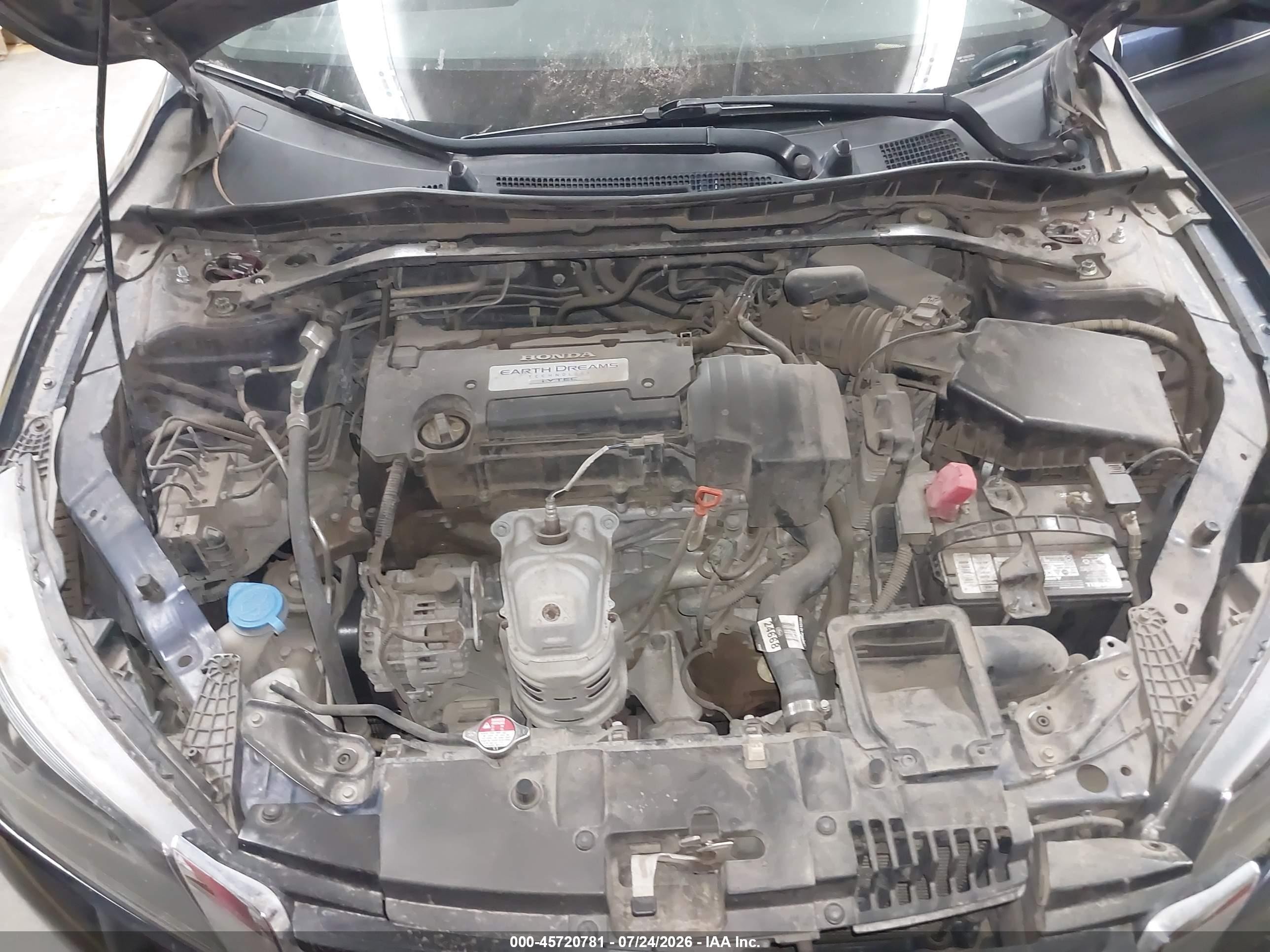 2013 Honda Accord Ex-l Blue vin: 1HGCR2F86DA183546