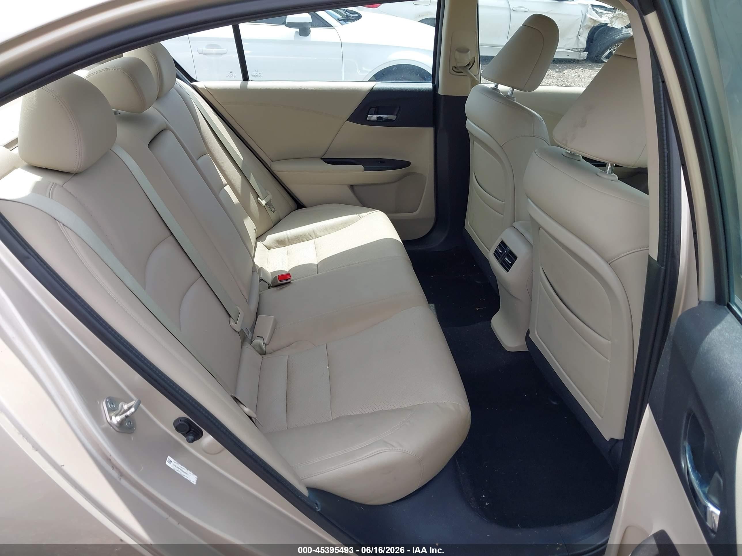 2013 Honda Accord Ex-l Champagne vin: 1HGCR2F86DA188147
