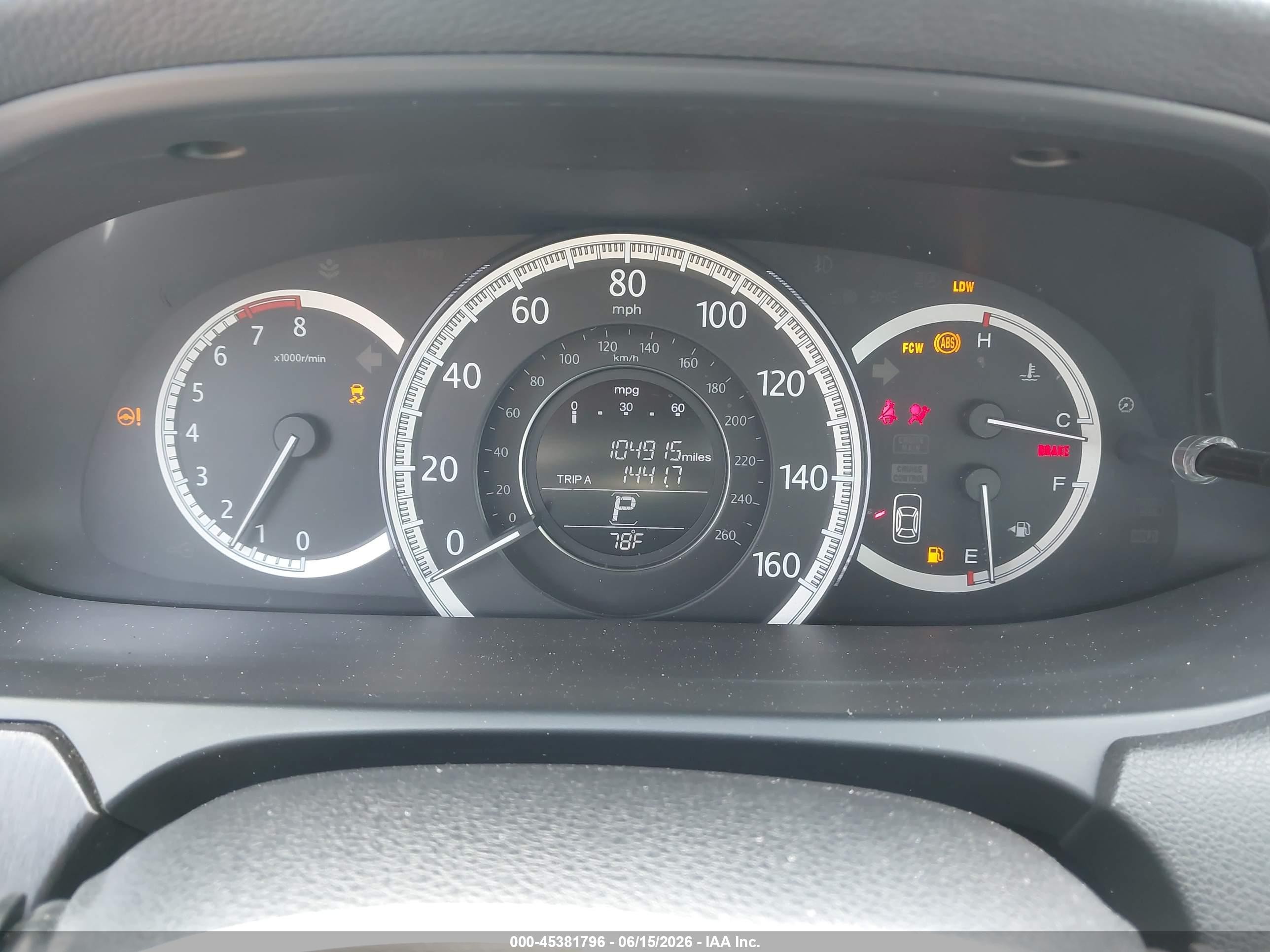 2013 Honda Accord Ex-l Gray vin: 1HGCR2F86DA204864