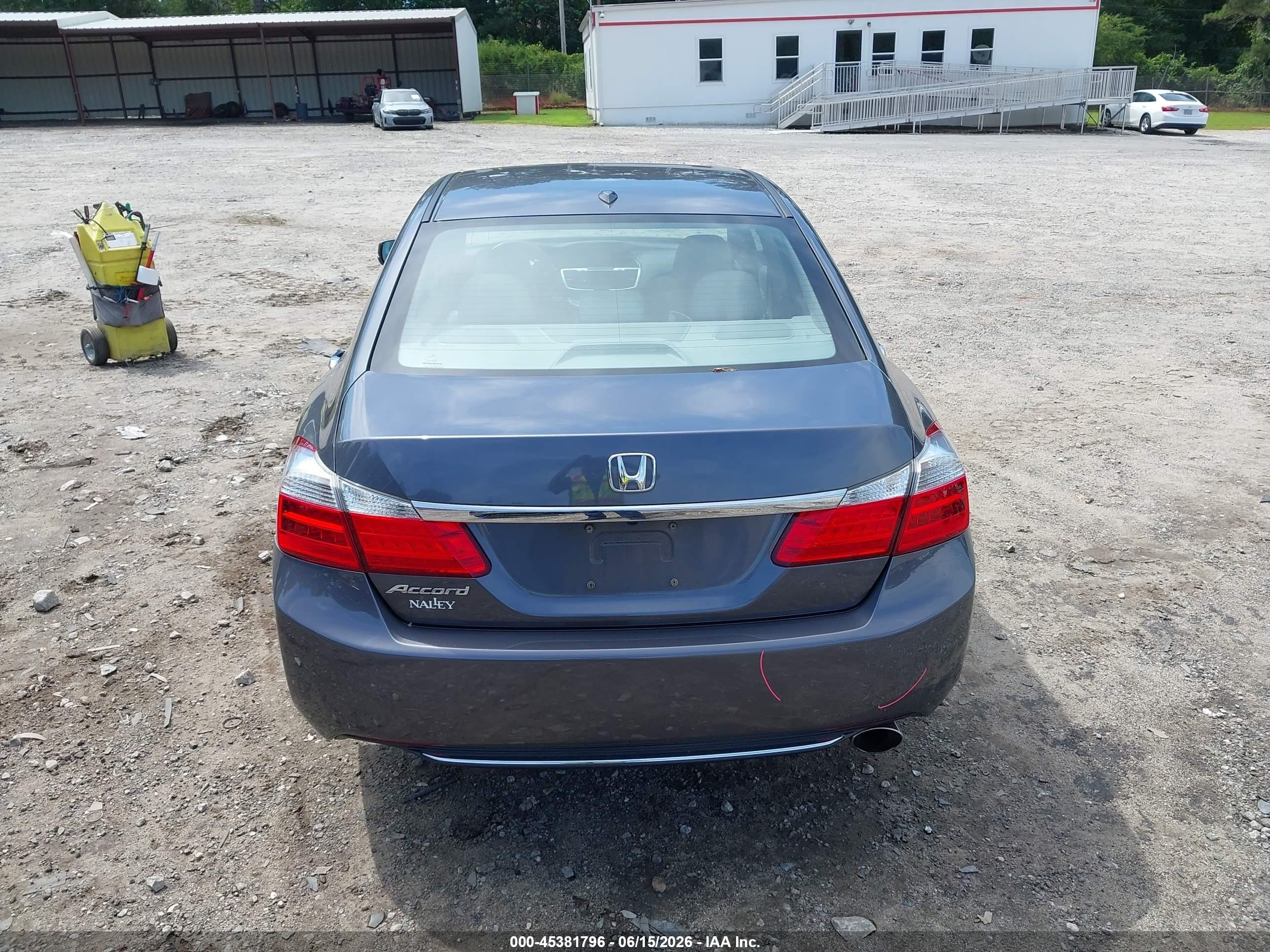 2013 Honda Accord Ex-l Gray vin: 1HGCR2F86DA204864