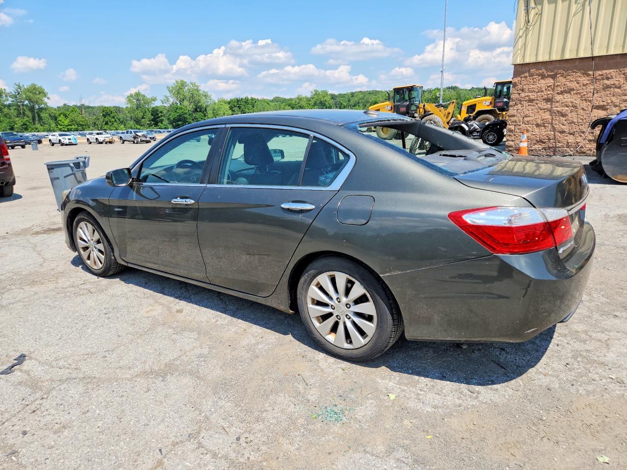 2013 Honda Accord Exl Gray vin: 1HGCR2F86DA223883