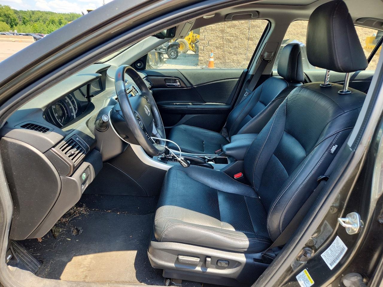 2013 Honda Accord Exl Gray vin: 1HGCR2F86DA223883