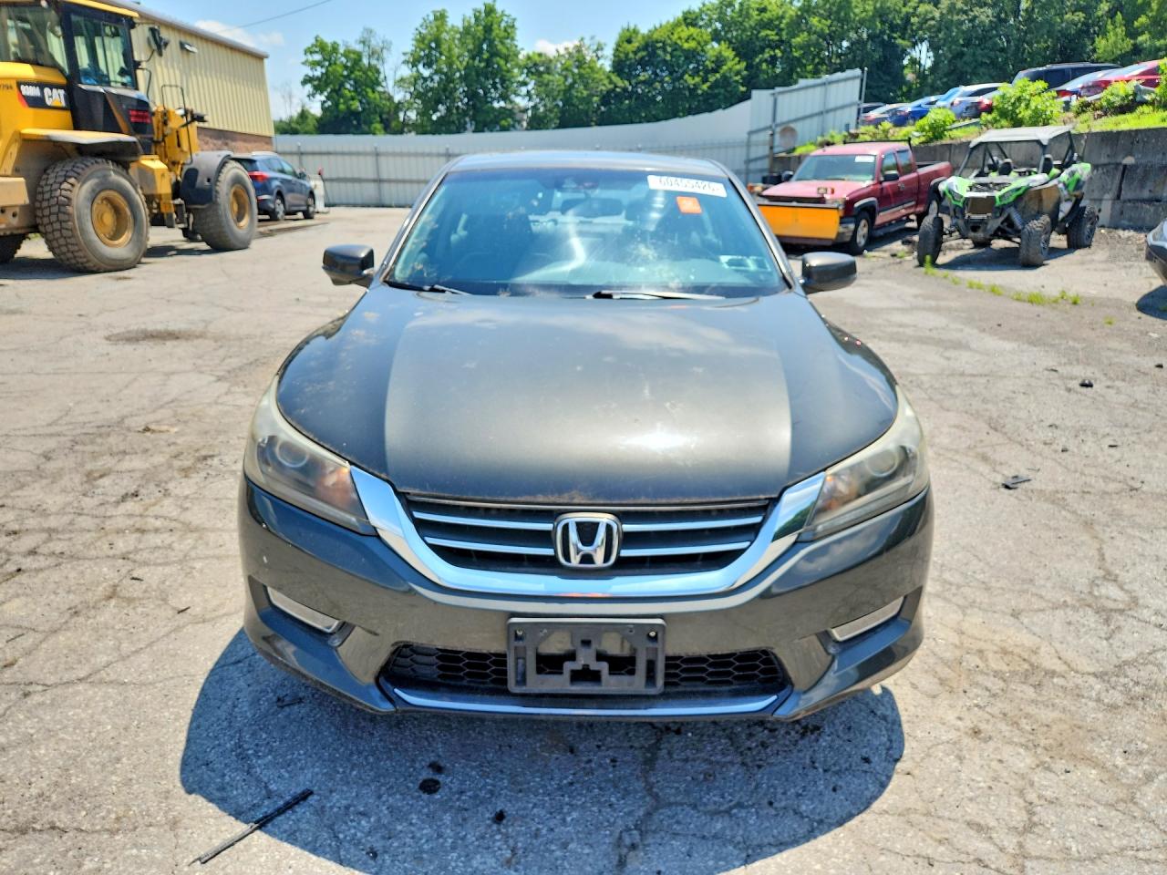 2013 Honda Accord Exl Gray vin: 1HGCR2F86DA223883