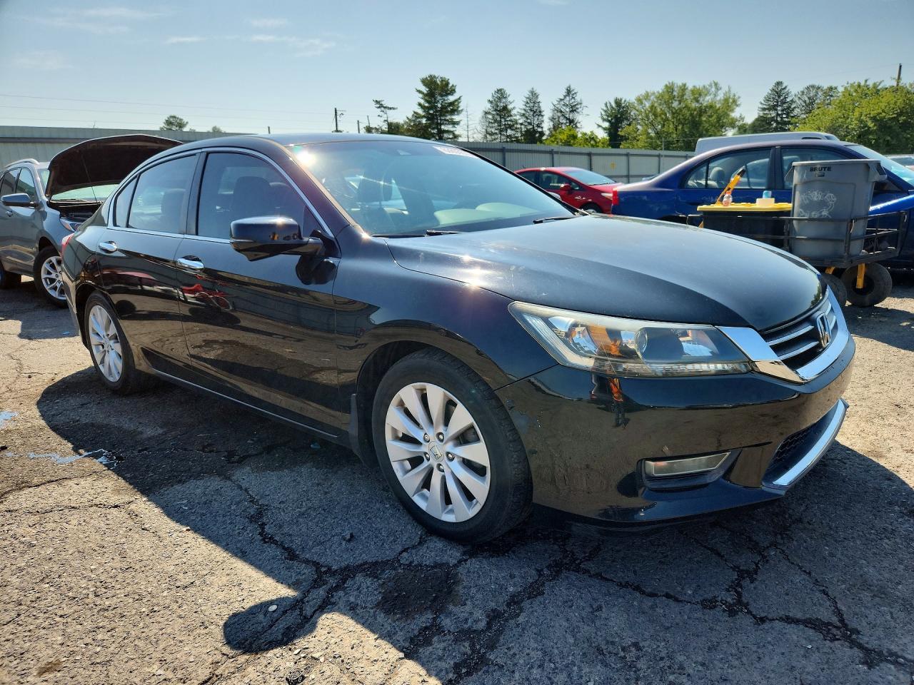 2013 Honda Accord Exl Black vin: 1HGCR2F86DA231756