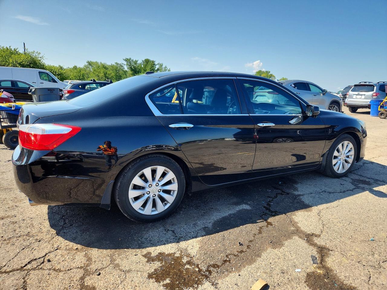 2013 Honda Accord Exl Black vin: 1HGCR2F86DA231756
