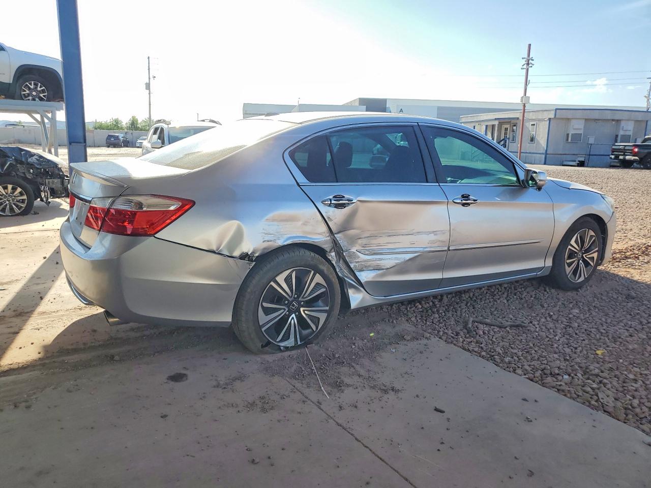 2013 Honda Accord Exl Silver vin: 1HGCR2F86DA238240