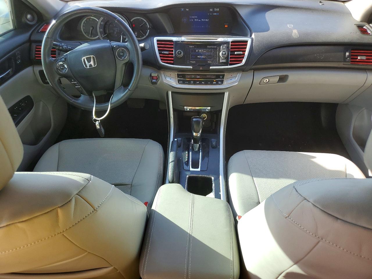 2013 Honda Accord Exl Silver vin: 1HGCR2F86DA238240