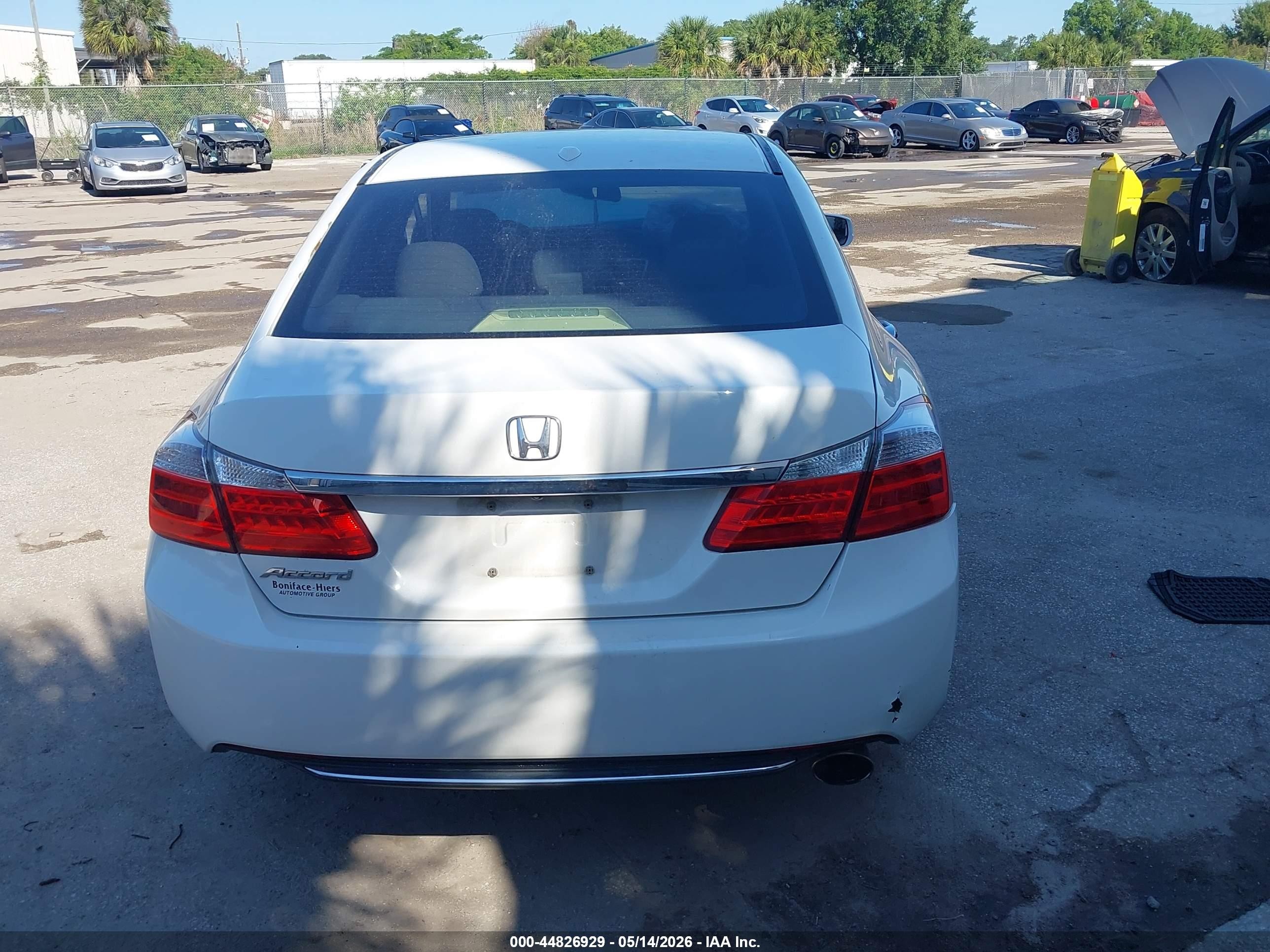 2013 Honda Accord Ex-l White vin: 1HGCR2F86DA243907