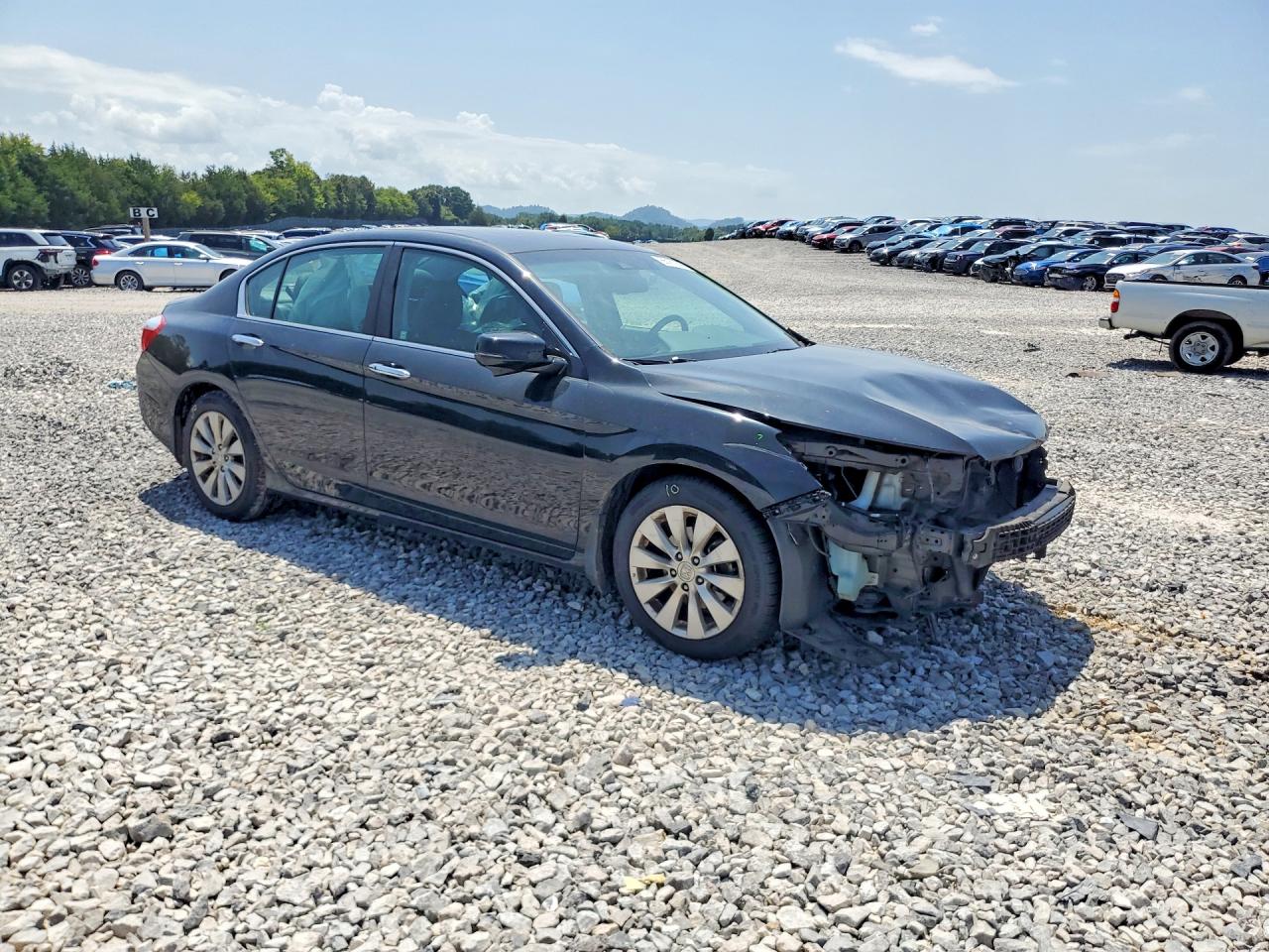 2013 Honda Accord Exl Черный vin: 1HGCR2F86DA264658