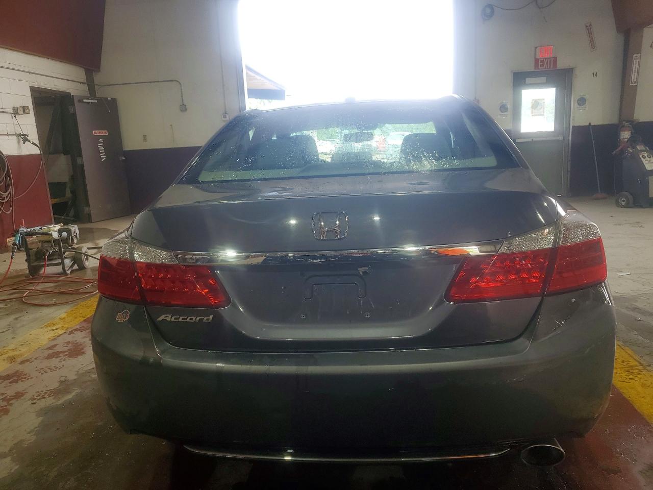 2014 Honda Accord Exl Gray vin: 1HGCR2F86EA010076