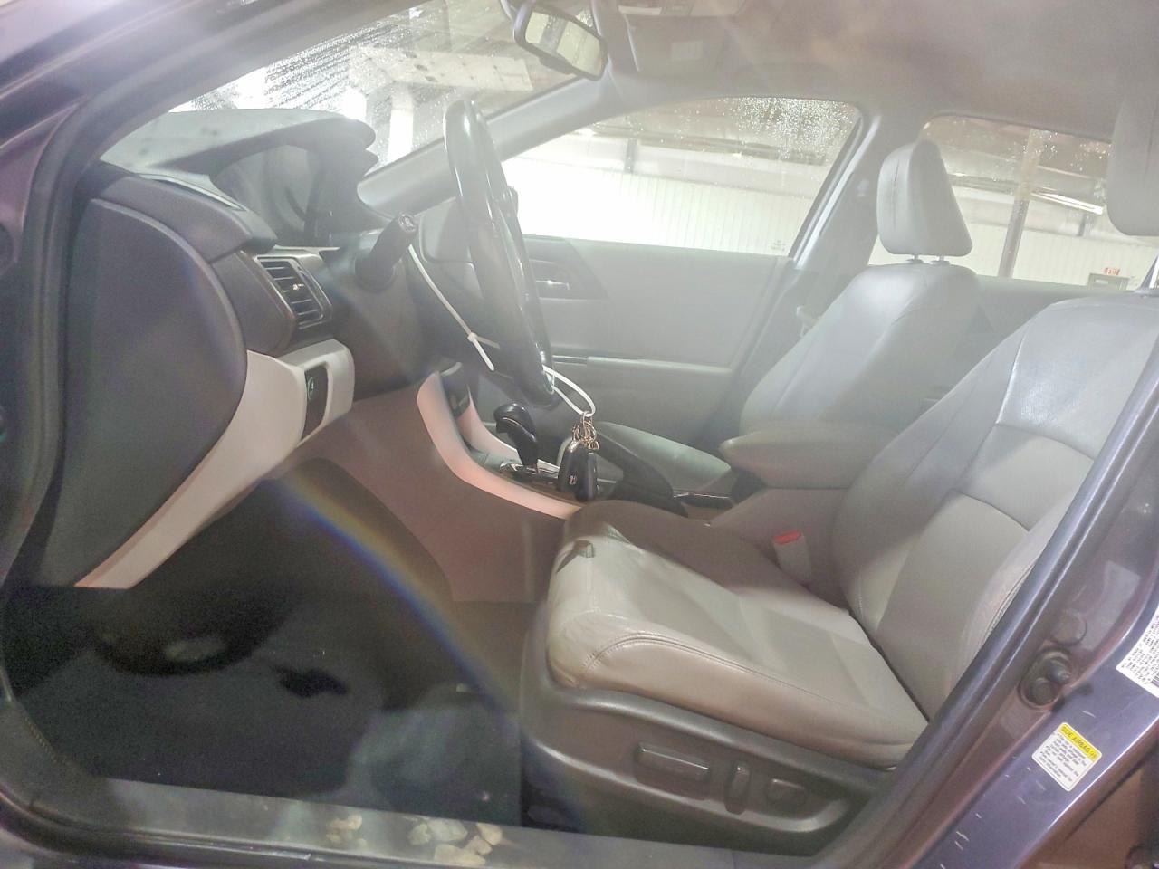 2014 Honda Accord Exl Gray vin: 1HGCR2F86EA010076