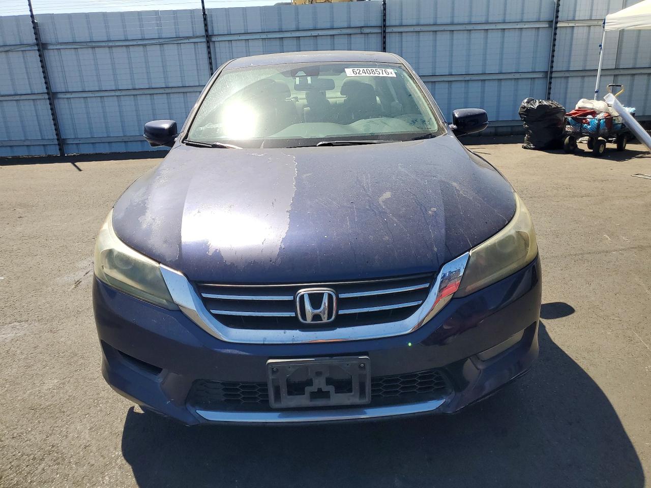 2014 Honda Accord Exl Blue vin: 1HGCR2F86EA026939