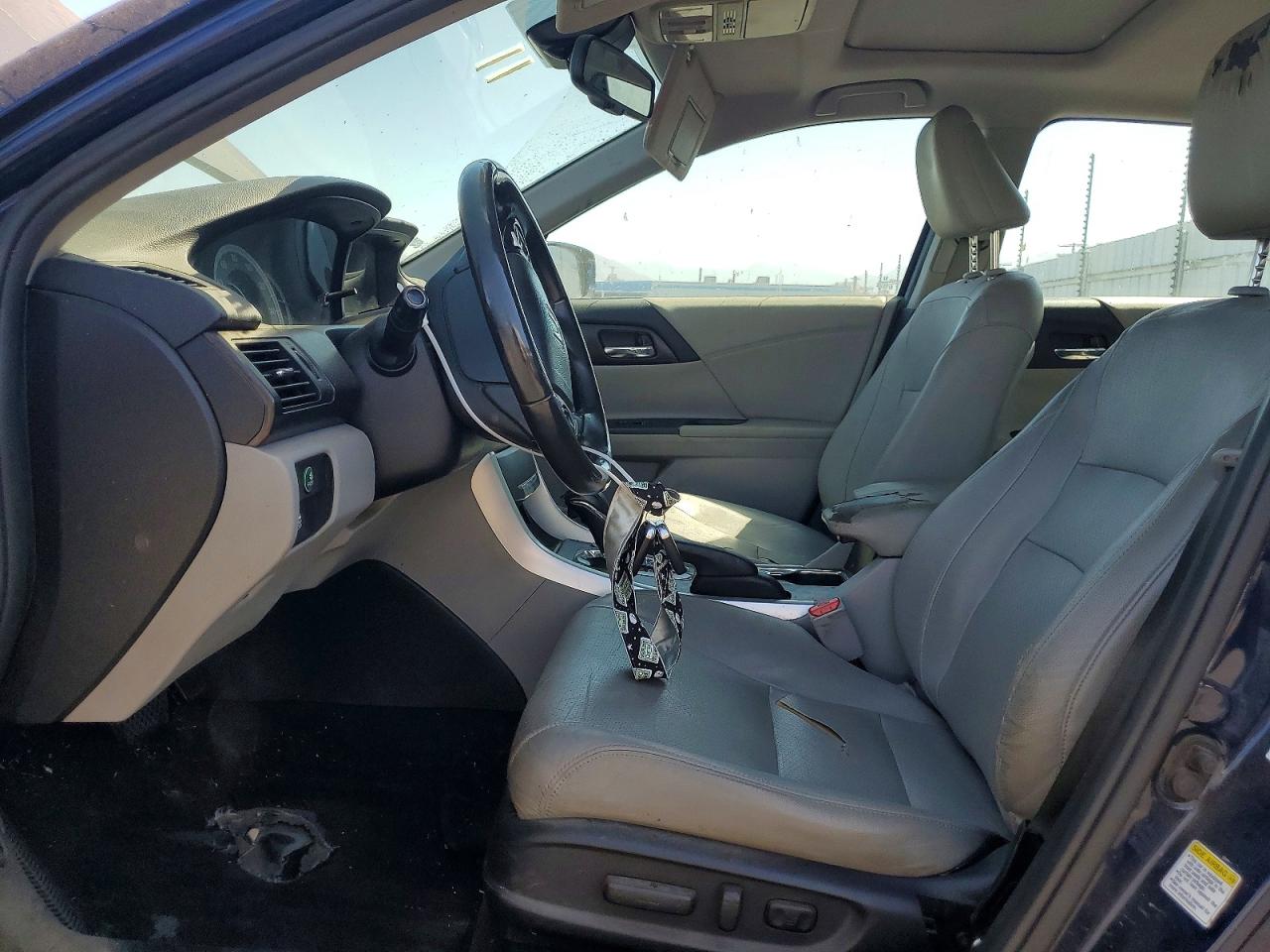 2014 Honda Accord Exl Blue vin: 1HGCR2F86EA026939