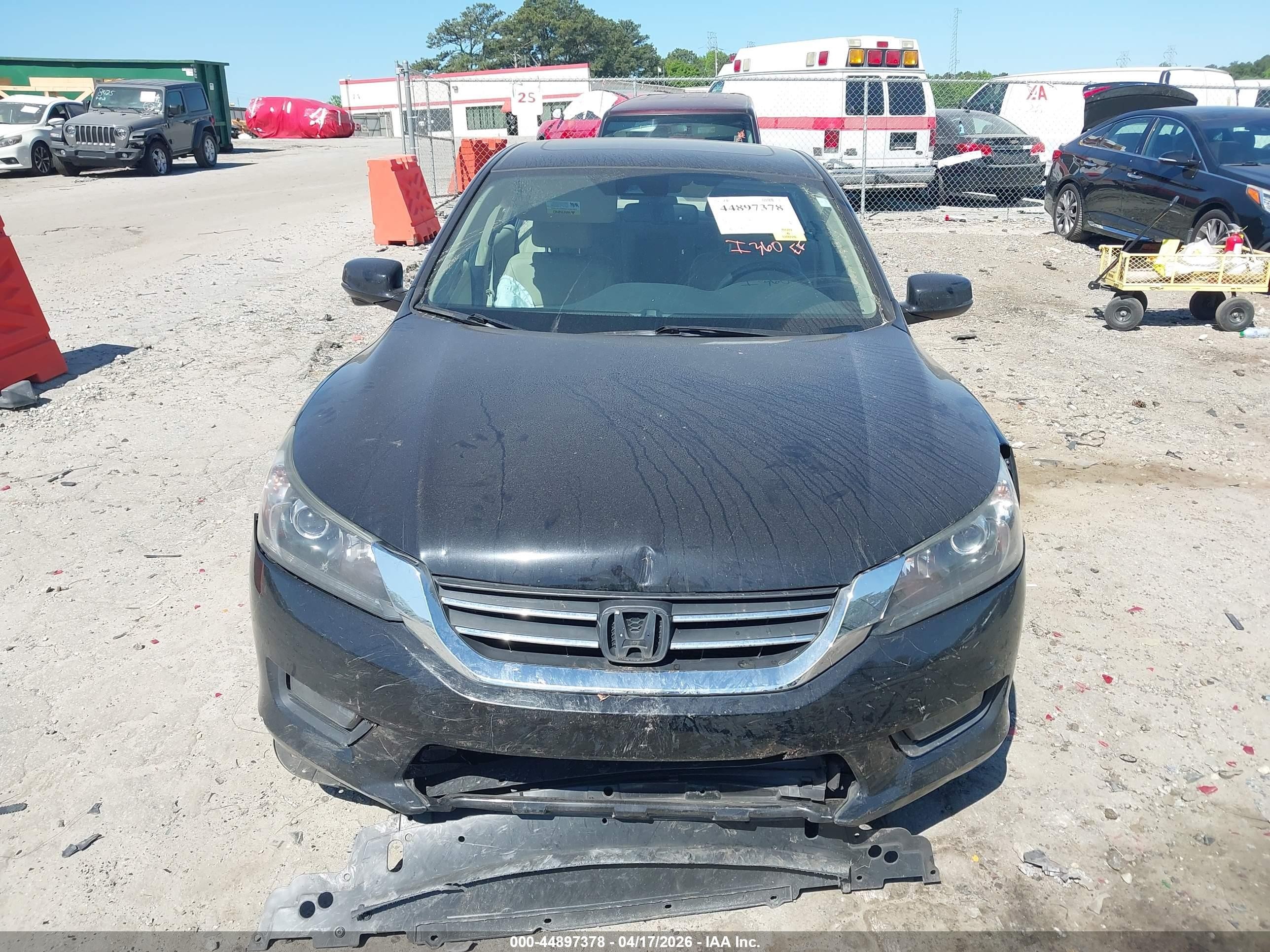 2014 Honda Accord Ex-l Black vin: 1HGCR2F86EA126622