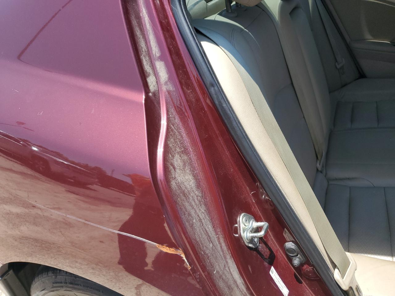 2014 Honda Accord Exl Maroon vin: 1HGCR2F86EA131058